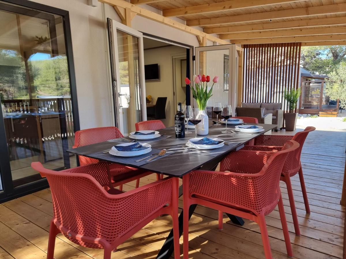 Premium Mobile Home Sun & Joy - Oaza Mira Camping Drage Luaran gambar